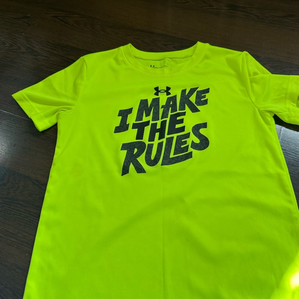 Under Armour Bright Yellow Tee